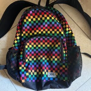 Vans Colorful Checkered Backpack